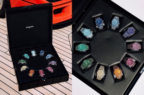 收藏家開箱AP皇家橡樹彩虹套錶 “超級壯觀”