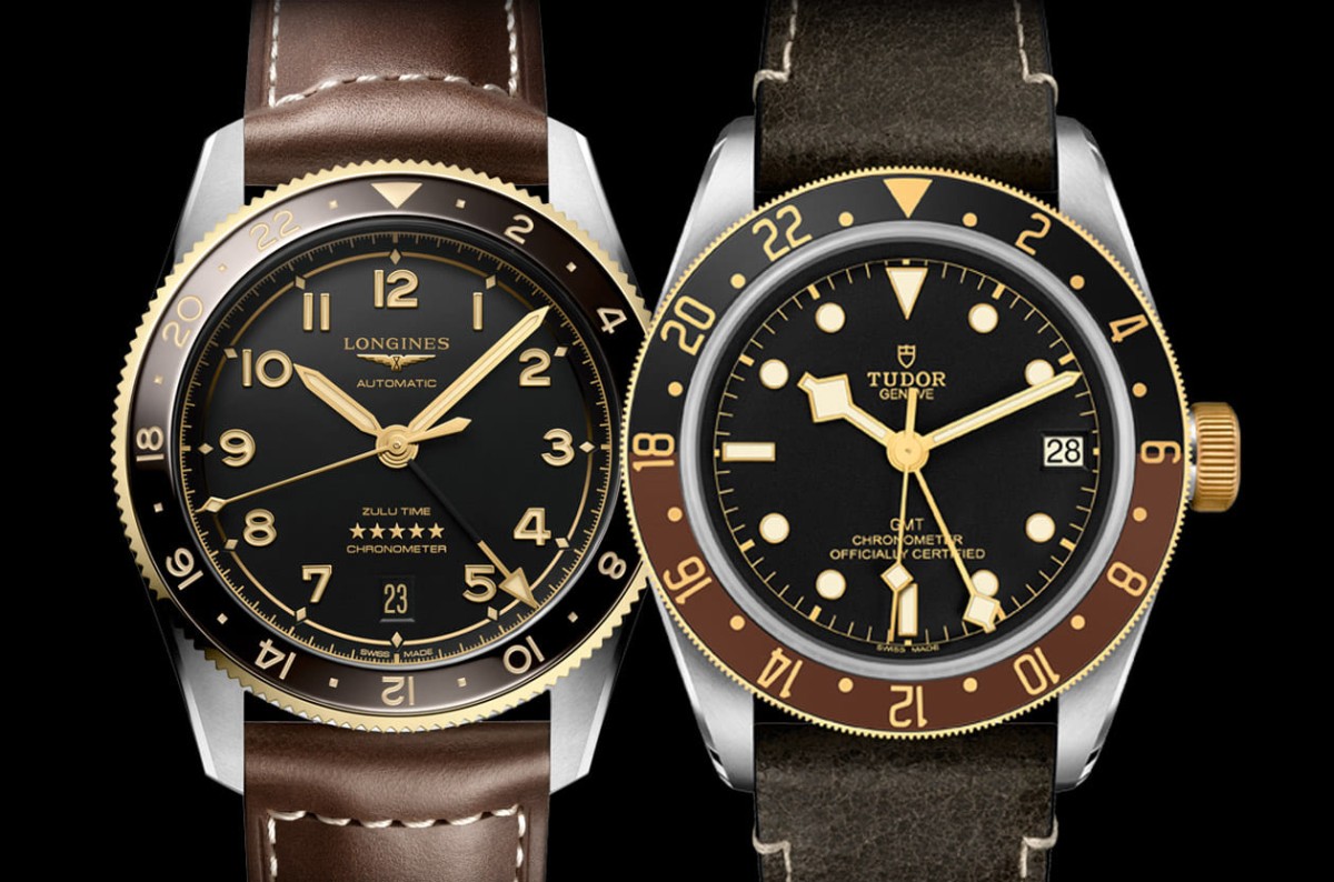 「半金復古兩地時」浪琴表Spirit Zulu Time和帝舵Black Bay GMT比較