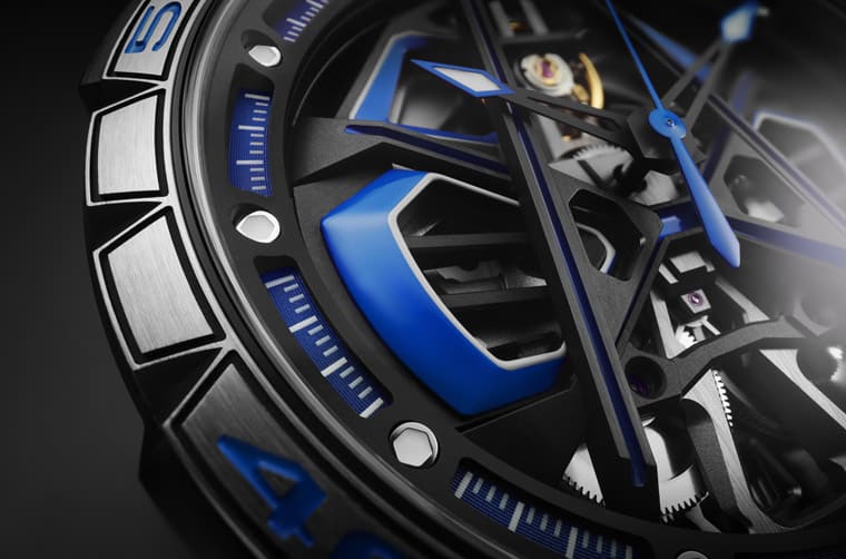 曼陀羅 Hyper Watches™ 超级腕表系列银河之眼中置陀飞轮腕表RDDBEX1122