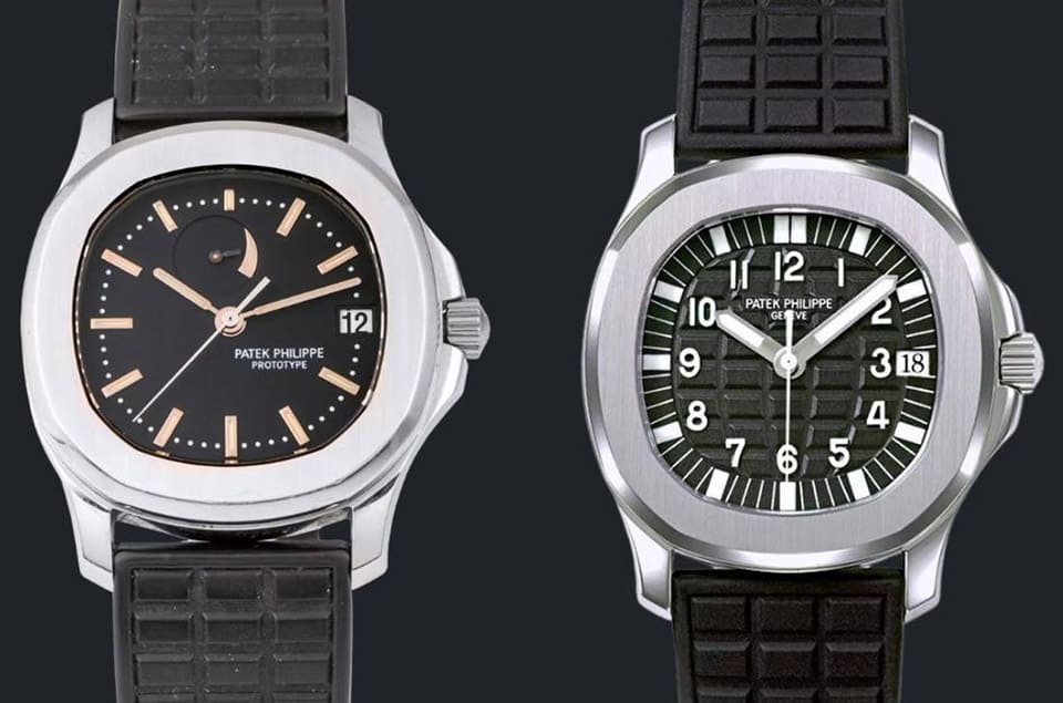 揭祕百達翡麗初代Aquanaut 5060原型錶和市售版設計差異