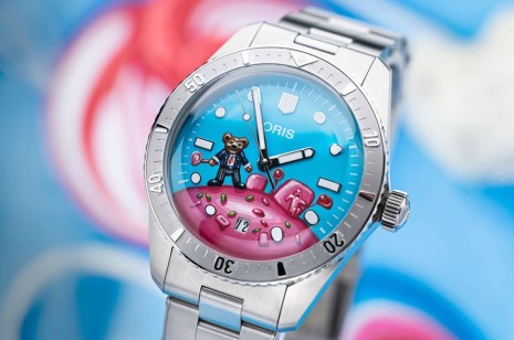 ORIS Divers 65糖果彩色面加小熊彩繪 「上架才幾天就完售」