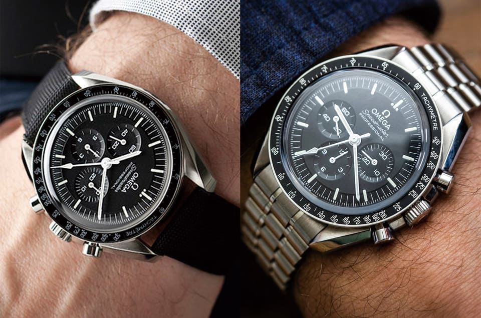 欧米茄经典超霸登月表  表带怎麼选才好？