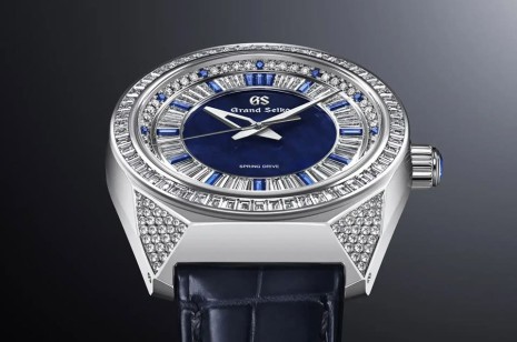 GRAND SEIKO Spring Drive結合高級珠寶工藝詮釋「白獅」般的王者氣勢
