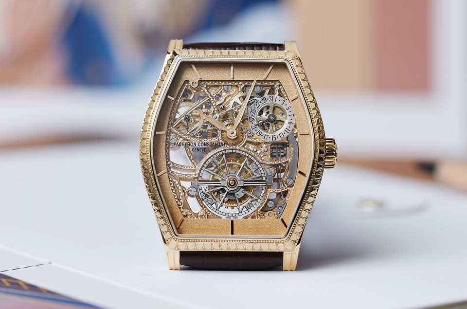 茶櫃　牡丹　　新品未使用 江詩丹頓閣樓工匠新品齊發頂級複雜功能和裝飾工藝作品一次看