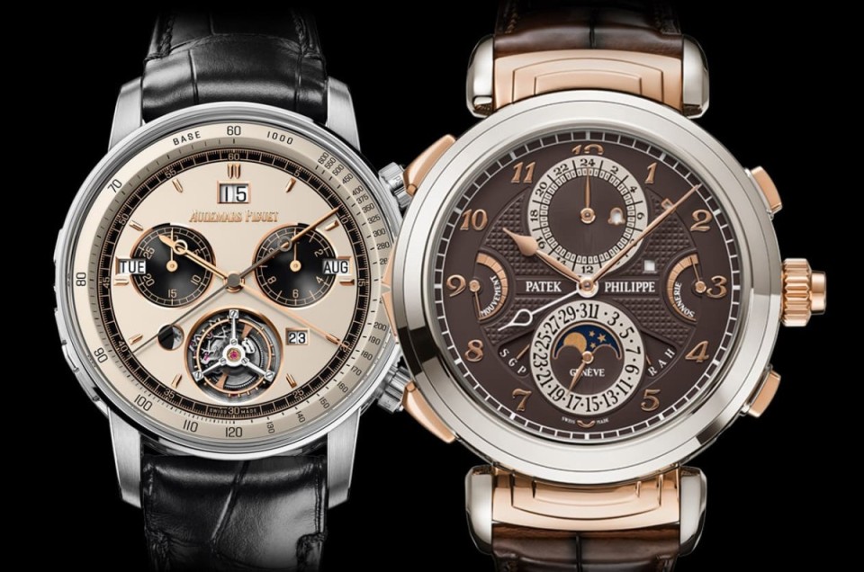 「超級大複雜PK」20種以上功能的愛彼RD#4與百達翡麗6300GR