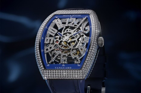 FRANCK MULLER Vanguard超薄新作結合鑽石鑲嵌工藝閃現璀璨光芒