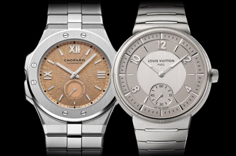 低奢不鏽鋼小三針  蕭邦Alpine Eagle與路易威登Tambour比較