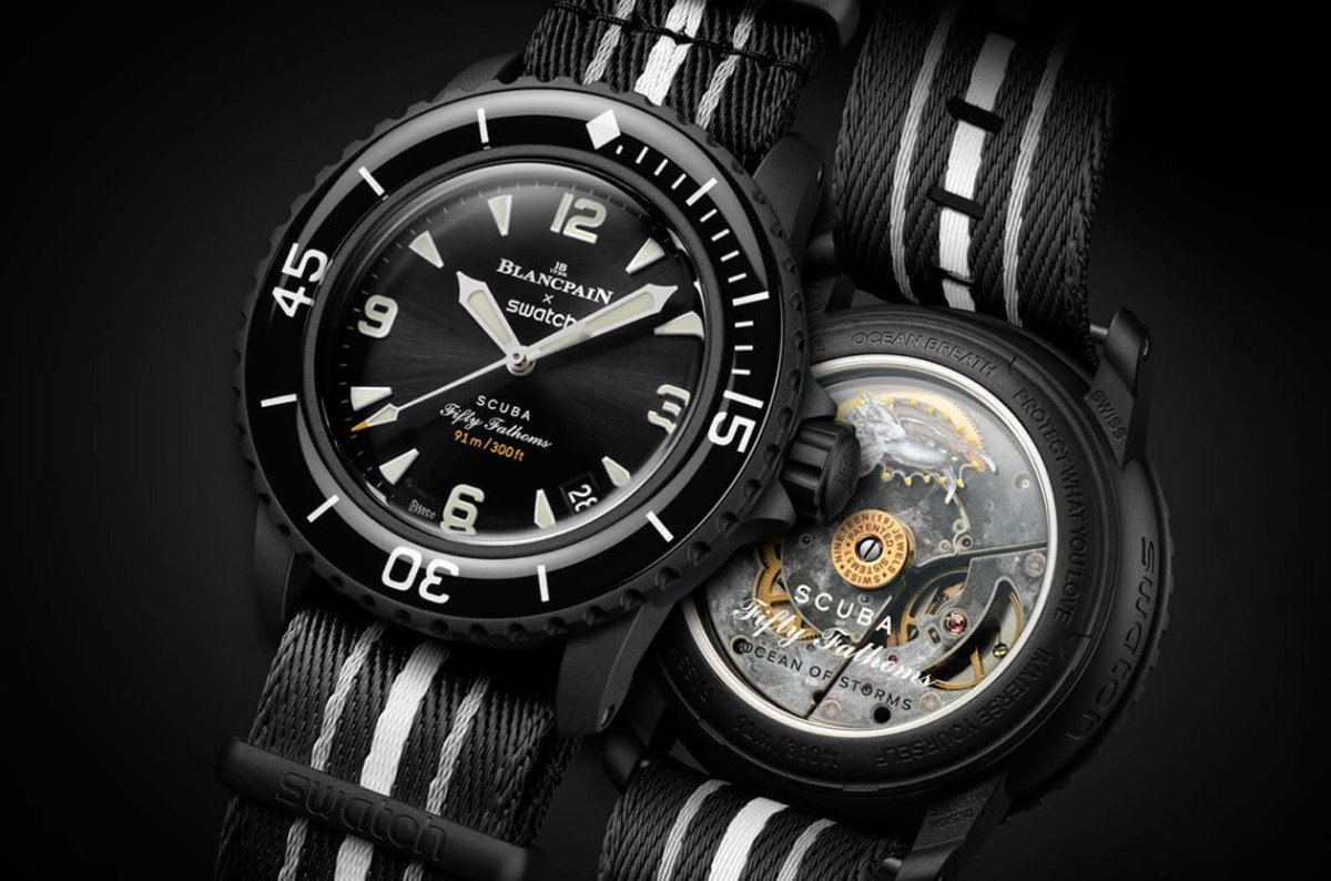 Bioceramic Scuba Fifty Fathoms 系列——Blancpain X Swatch