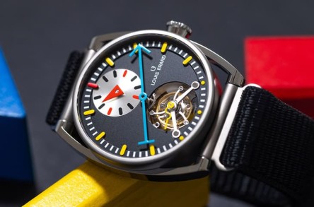 LOUIS ERARD與ALAIN SILBERSTEIN三針一線陀飛輪繼套錶後新增「單錶形式」黑色特別版