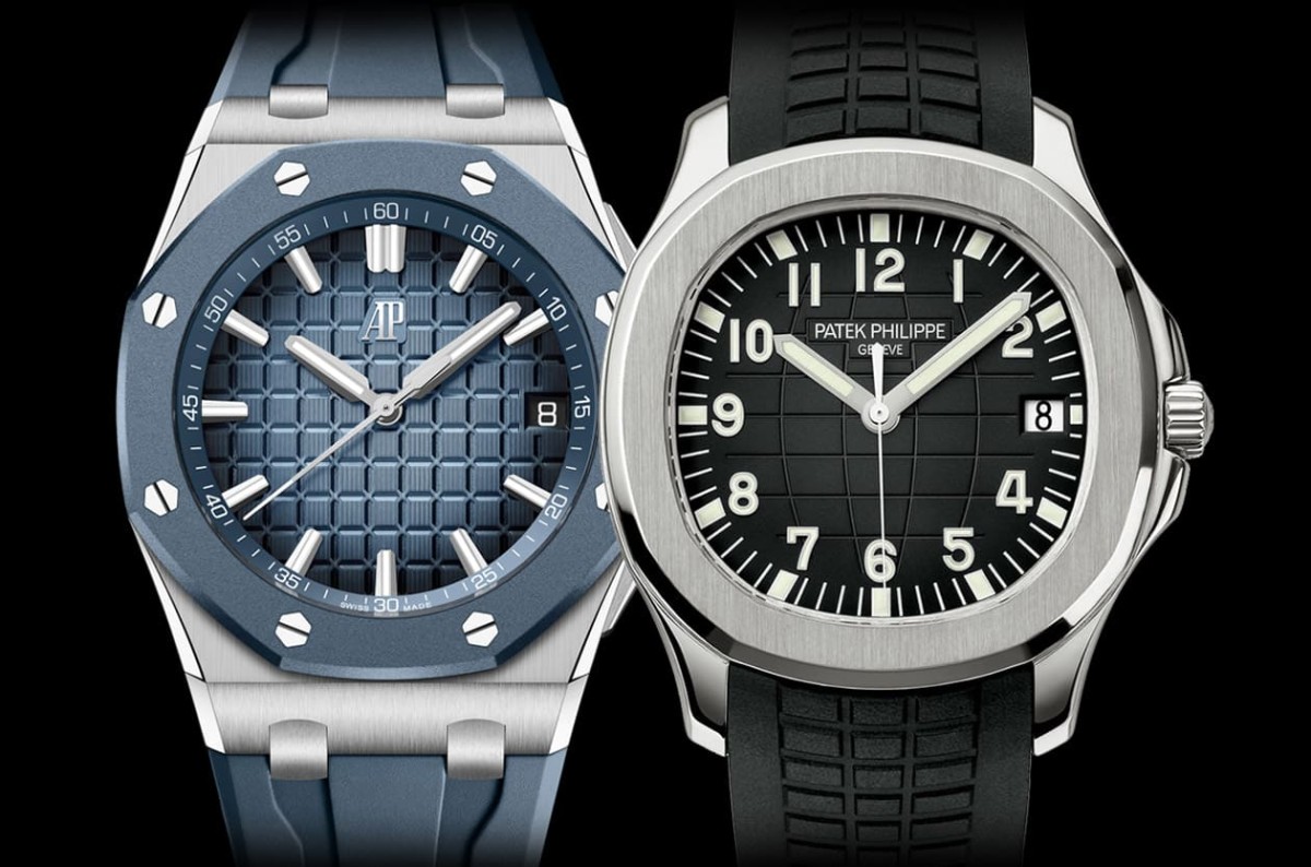 「頂級ST三針運動錶」 愛彼皇家橡樹離岸型和百達翡麗Aquanaut比較