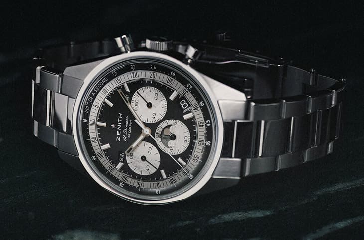 真力時三度與Hodinkee聯手 精心打造隕石面Chronomaster計時碼錶