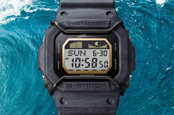 G-SHOCK三度和世界衝浪冠軍合作開發G-Lide聯名錶
