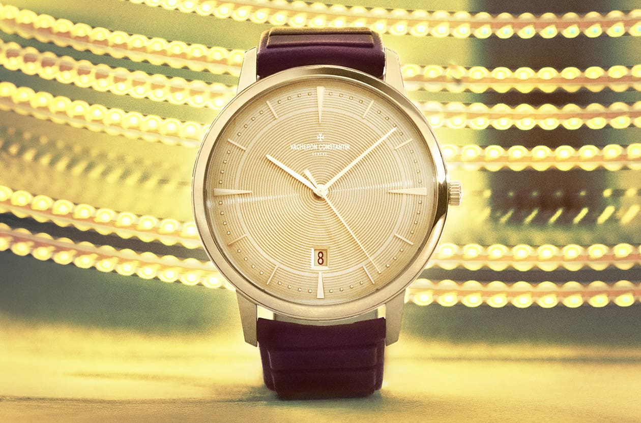 江詩丹頓攜手法國名設計師打造黃金Patrimony自動錶紀念系列問世20週年