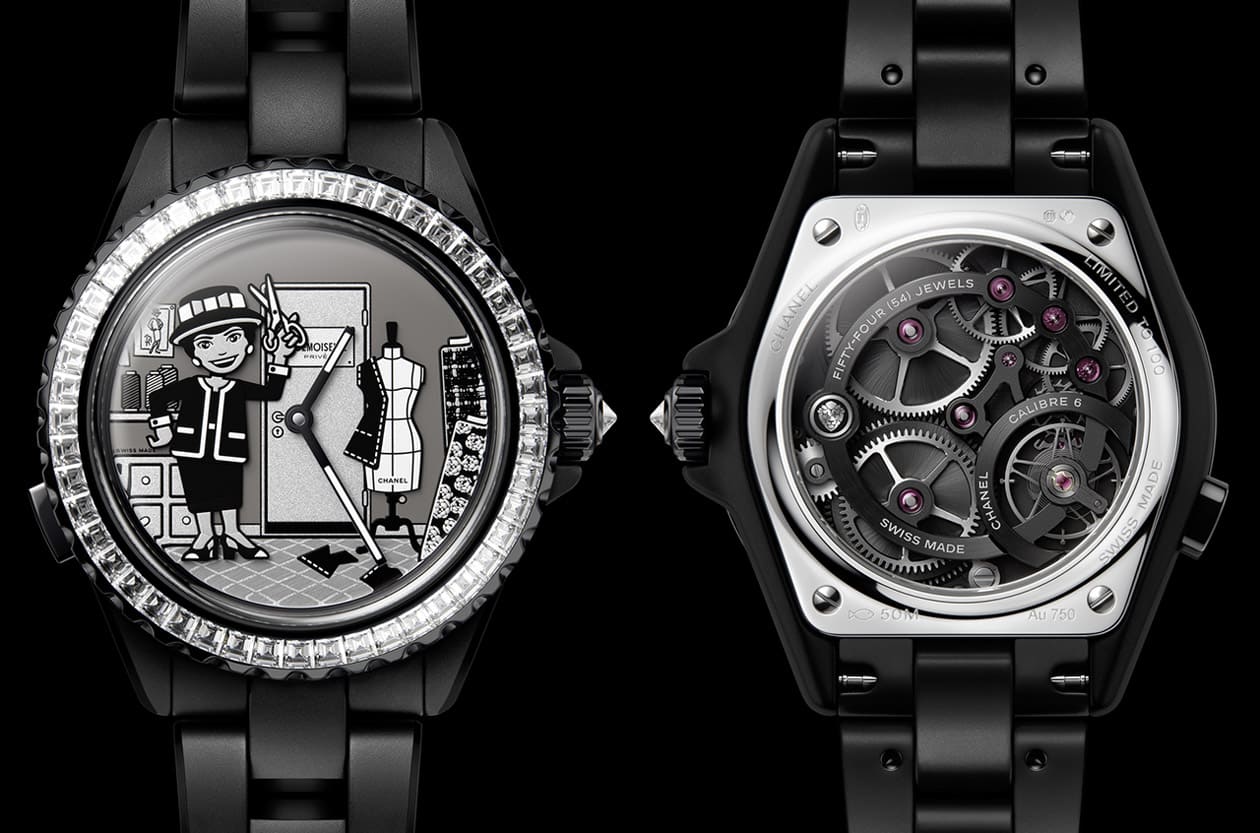 【探索香奈兒高級製錶藝術之源】最新視覺系動偶複雜機芯Caliber 6