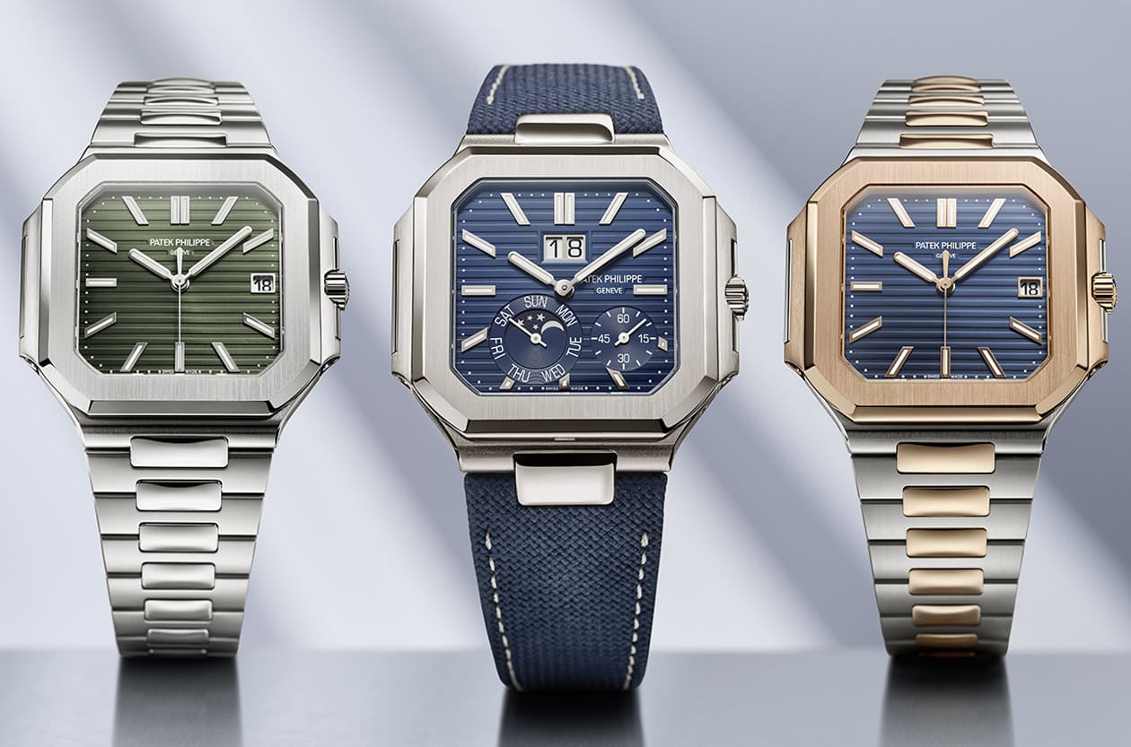 百達翡麗金鷹、Aquanaut學弟登場 全新創作方形運動錶「Cubitus系列」