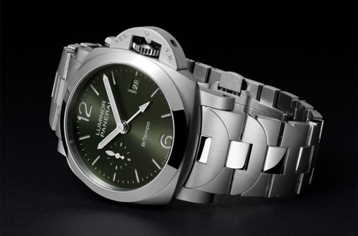 沛納海Luminor家族鍊帶改款 不鏽鋼、Goldtech紅金版本都有