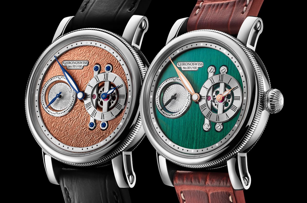 瑞寶Strike Two系列以自然景致為靈感 衍生最新兩款三針一線作品