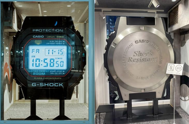 東京澀谷街頭出現巨大化G-SHOCK DW-5000，打卡拍照正夯