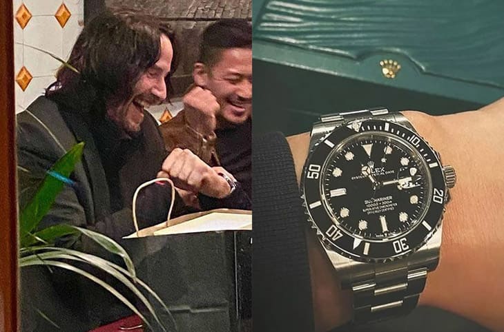 基努李維《捍衛任務4》客製勞力士黑水鬼遭竊逾一年 遭智利警方破獲