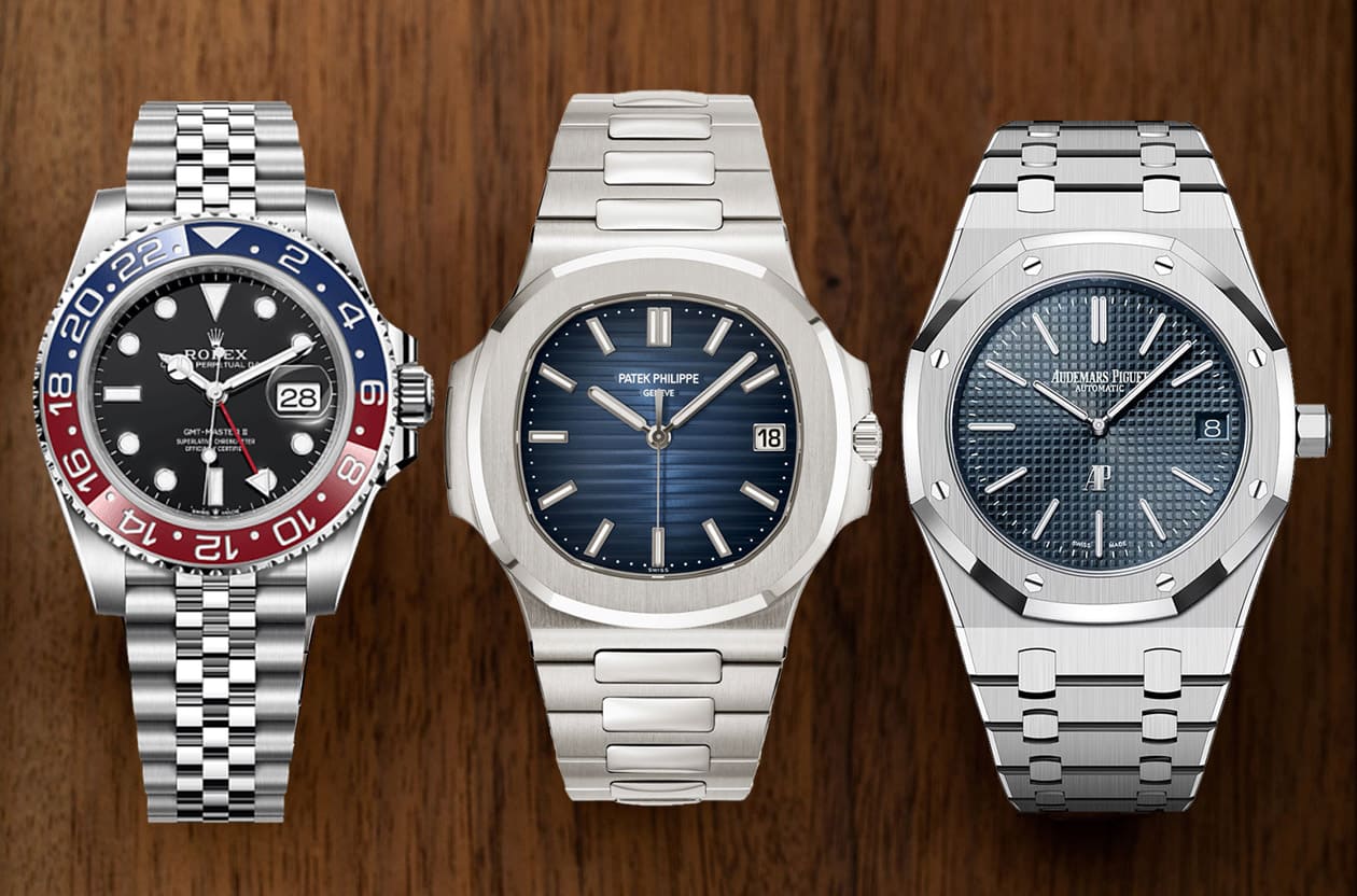 錶壇保值王者揭曉：勞力士、百達翡麗、愛彼誰最抗跌？
