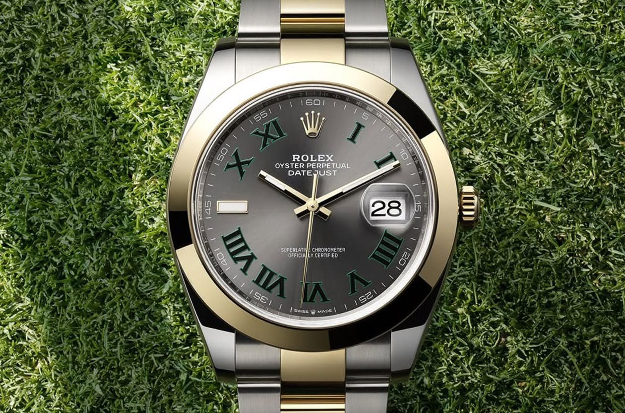 腕上的草地傳奇 勞力士Datejust「溫布頓」面盤魅力解碼