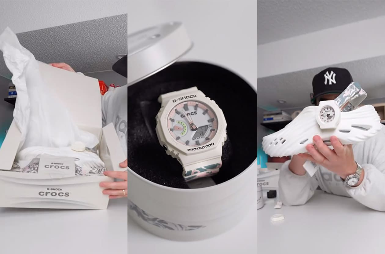 夜光潮汐來襲！開箱G-SHOCK農家橡樹xCROCS洞洞鞋的潮流大膽宣言