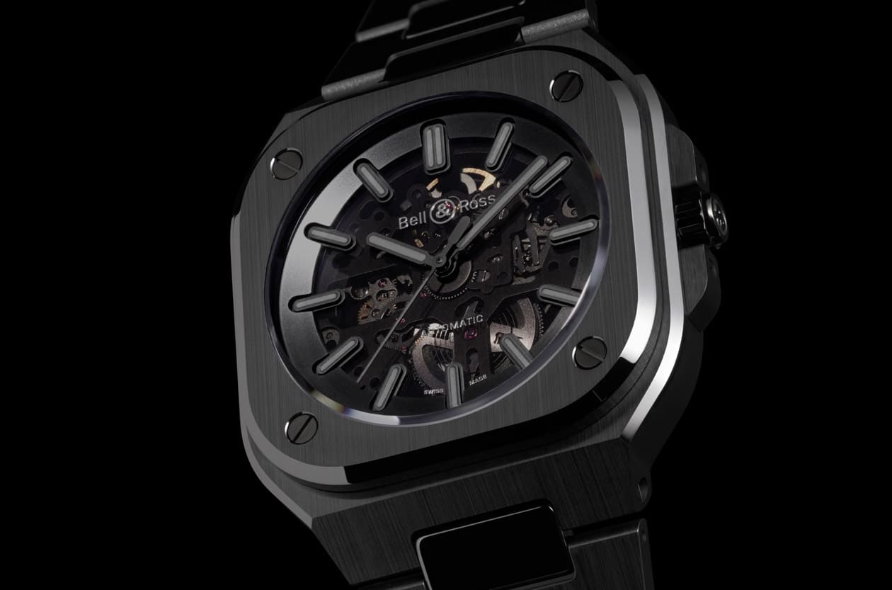 受隱形戰機啟發的都會時計 BELL & ROSS BR-05陶瓷錶顛覆全黑視野