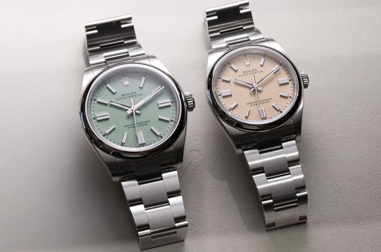 勞力士Oyster Perpetual 柔和漆面與尺寸選擇的市場解析