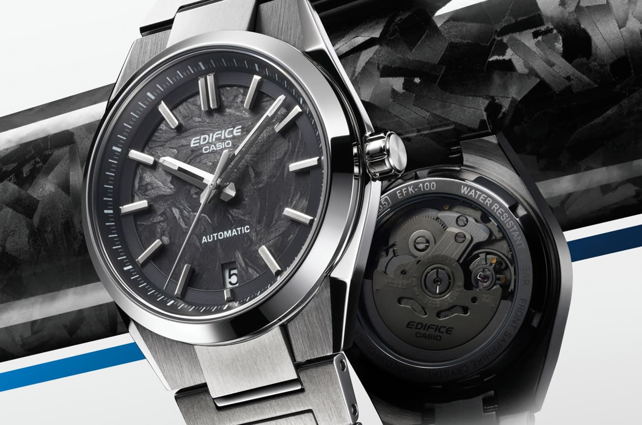 卡西歐EDIFICE EFK-100登場 震撼錶壇平價機械錶新選擇