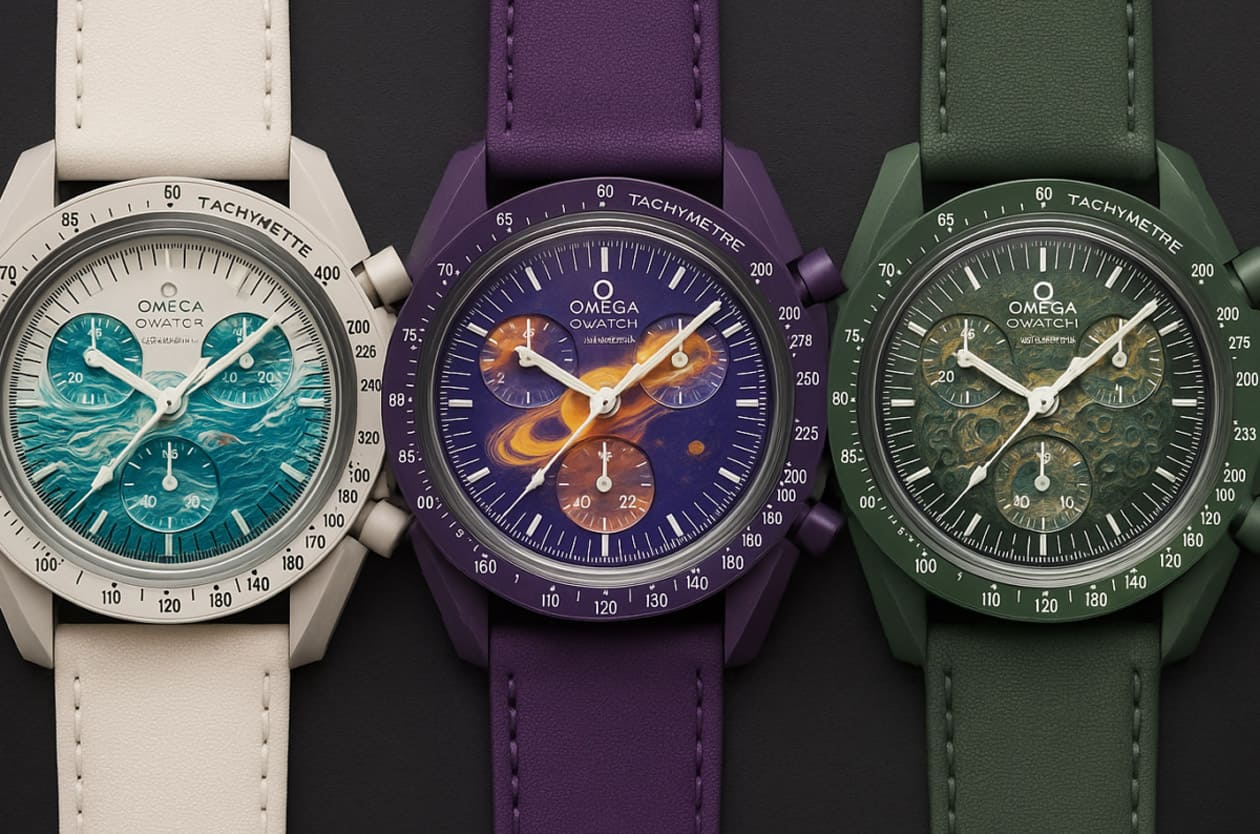 SWATCH革命性創舉 「AI-DADA面盤服務」傳將登場，MoonSwatch客製化有望？