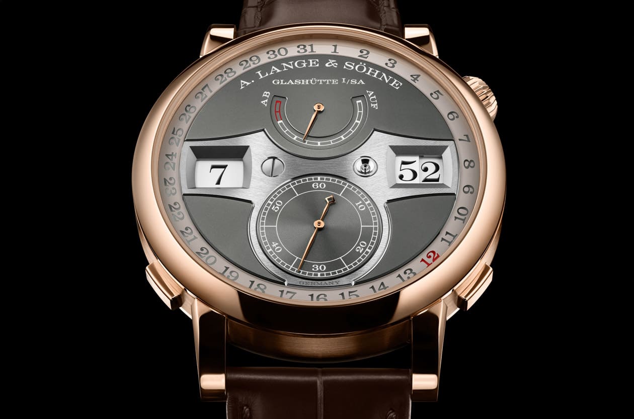 跳字顯示的華麗進化 朗格玫瑰金Zeitwerk Date讓時間更迷人