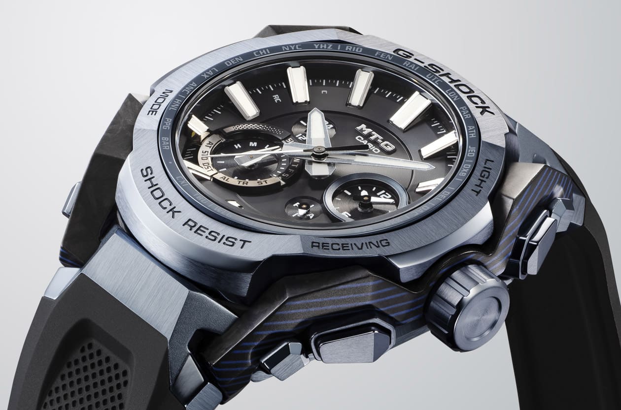 AI智慧共創革新 G-SHOCK MTG-B4000系列顛覆金屬耐衝擊手錶未來想像