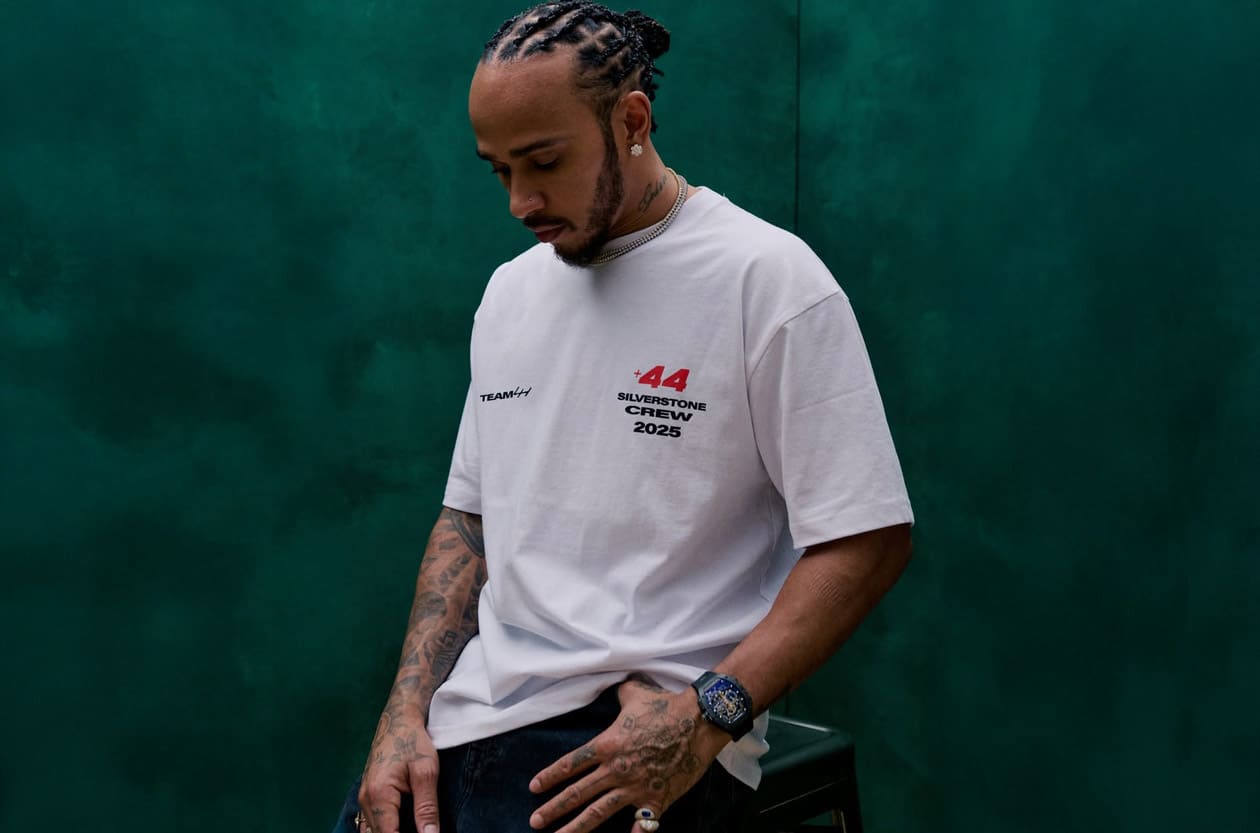 從賽道到伸展台 Lewis Hamilton以法拉利聯名款RM 43-01詮釋速度與風格