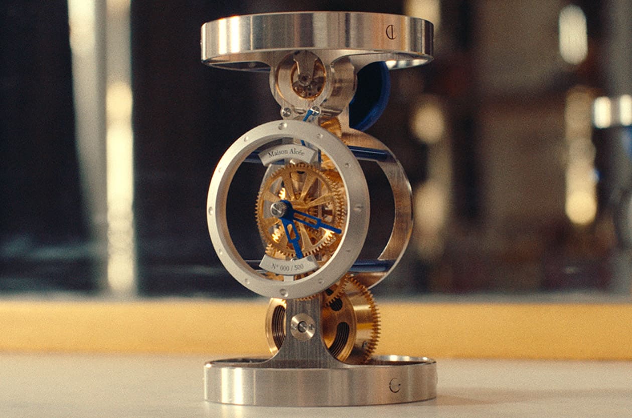 自己当制表师DIY MAISON ALCÉE全球首款可组装机械座钟