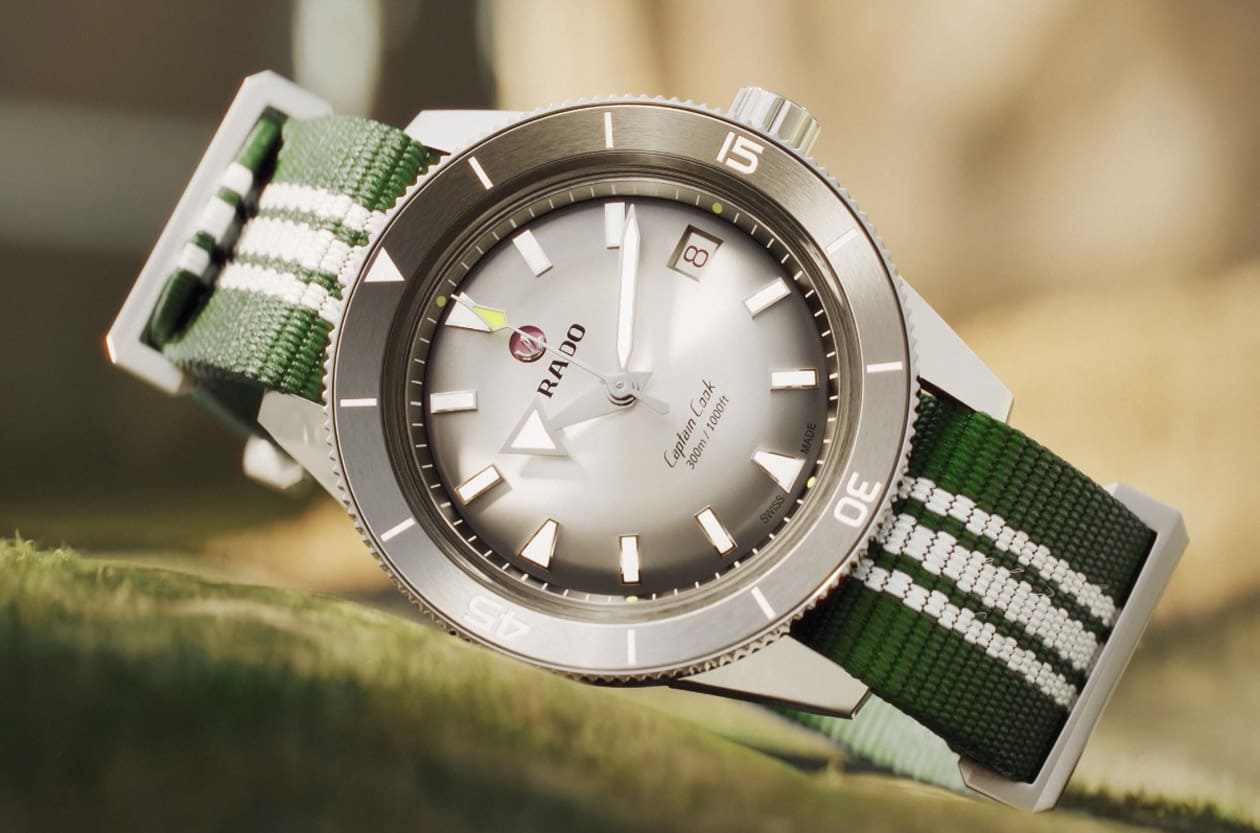 雷达表 x 网球40年合作结晶 库克船长限量版把网球魂都放进去了