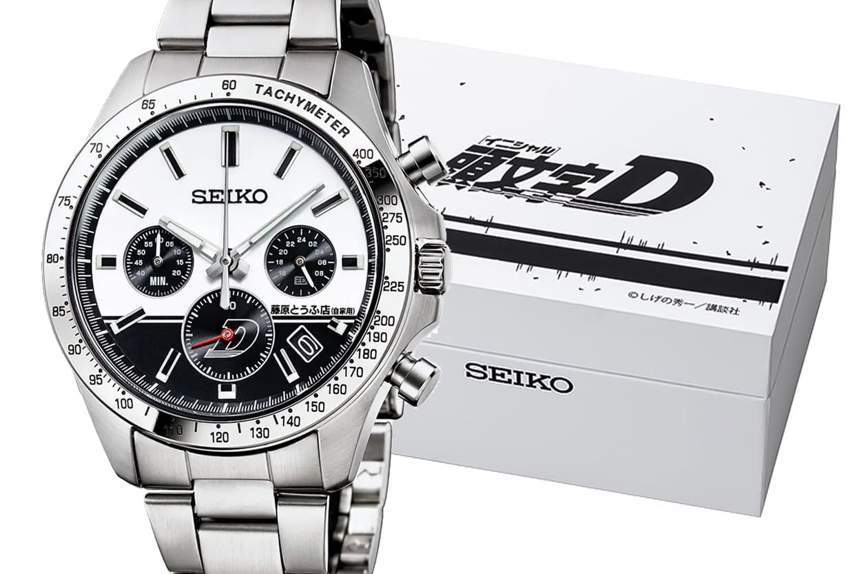 SEIKO × 头文字D 30周年限量表　熊猫AE86细节满载