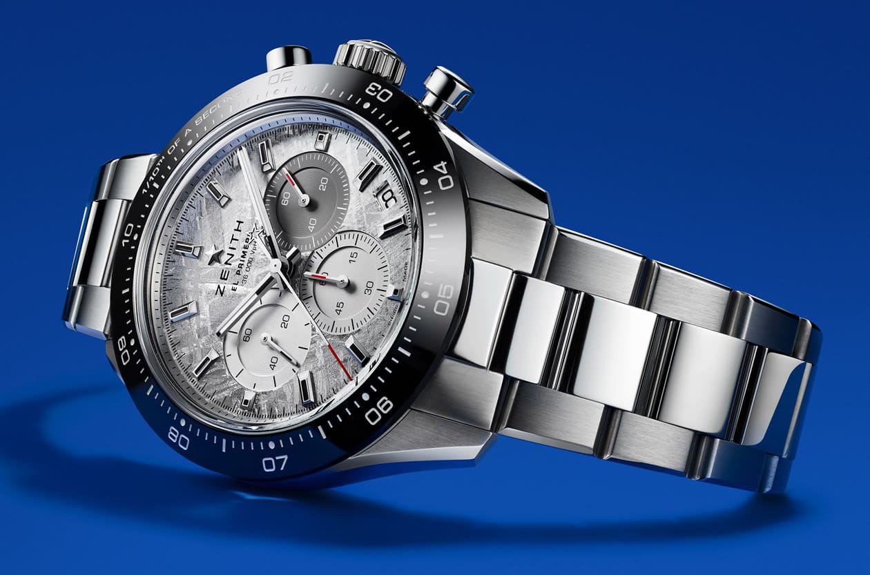 真力時Chronomaster Sport隕石計時碼錶降落 高震頻機芯與宇宙元素驚喜融合