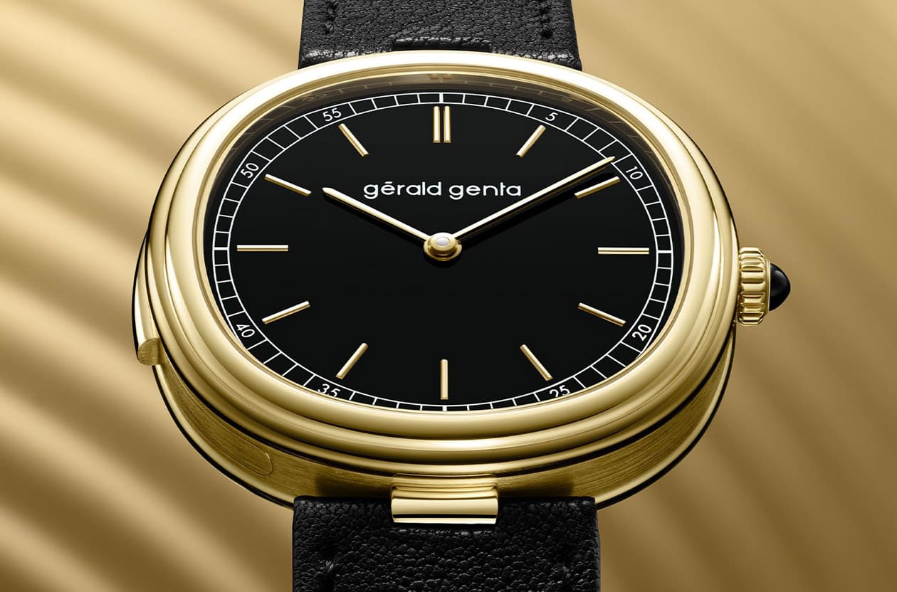 黃金與縞瑪瑙下的報時之聲 GÉRALD GENTA三問新作亮相