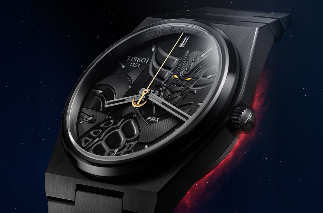 慶祝50週年黑化升級 天梭PRX x 金剛戰神續作改採立體浮雕面盤究極進化