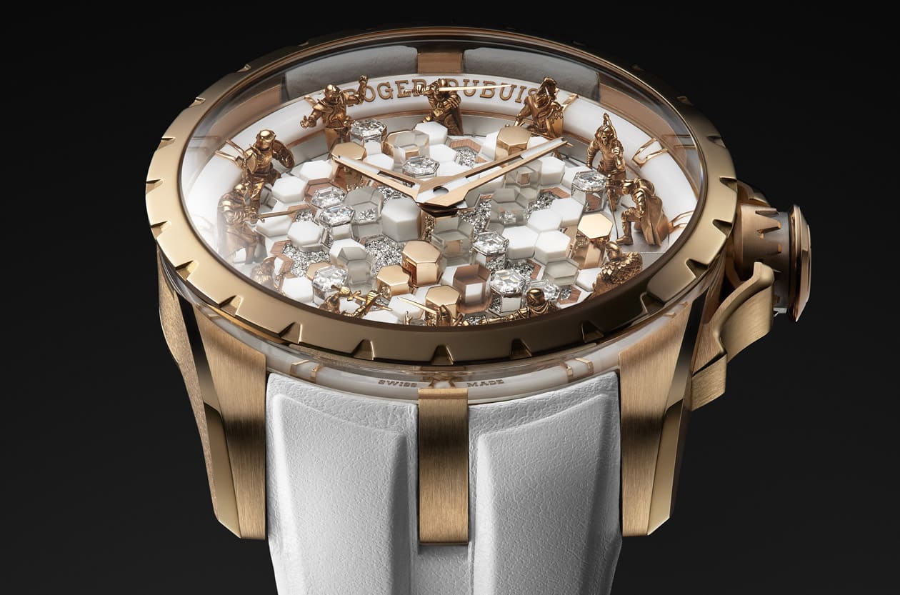 羅杰杜彼圓桌騎士的新篇章 水晶宮裡首見隱形鑲嵌立體奇景