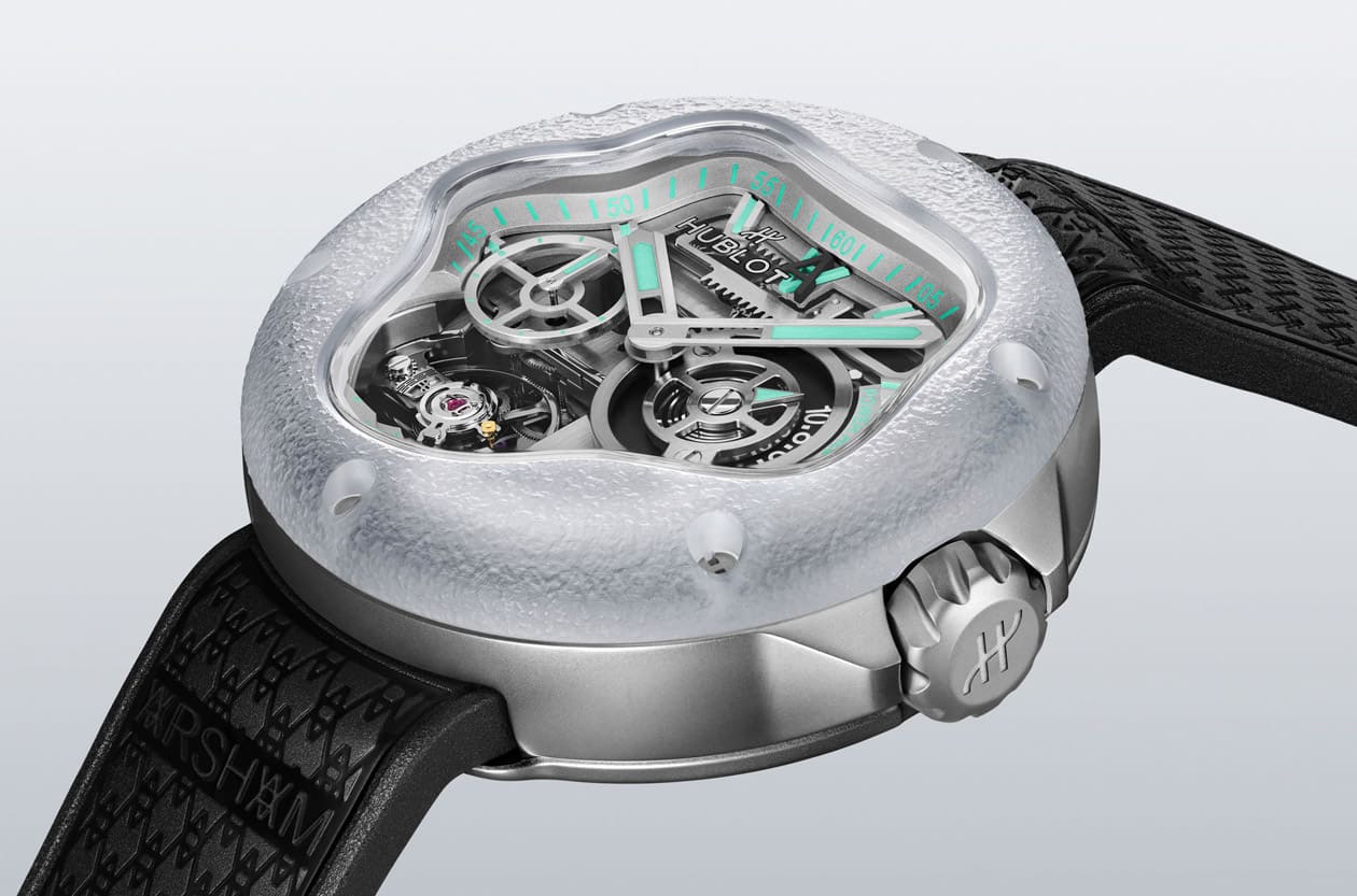 HUBLOT把時間變為雕塑 攜手Daniel Arsham打造最具流動感的MP-17