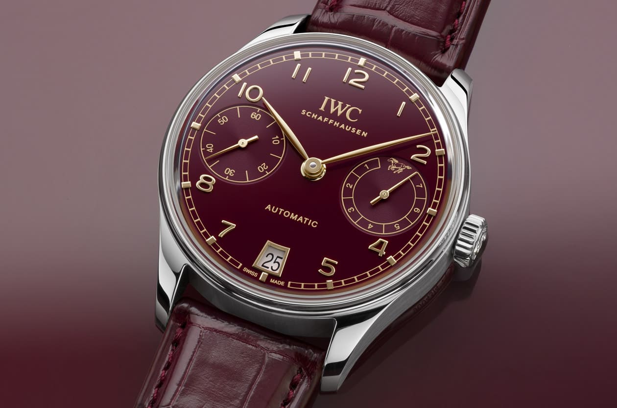 紅色魅力加駿馬細節 IWC生肖錶換到葡萄牙系列又來了