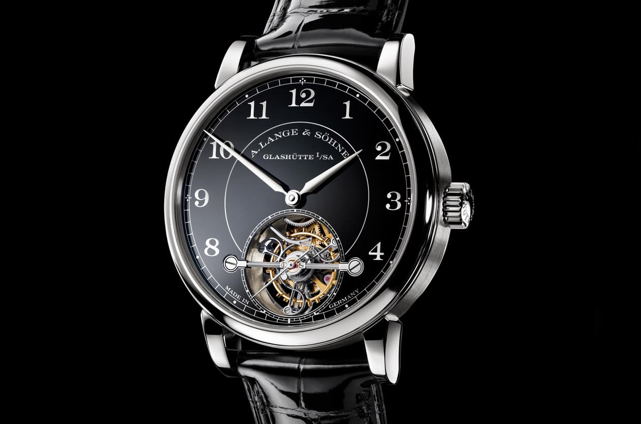 朗格1815陀飛輪用百道工序煉出大明火琺瑯面 軸心還藏著一顆傳奇「鑽石」