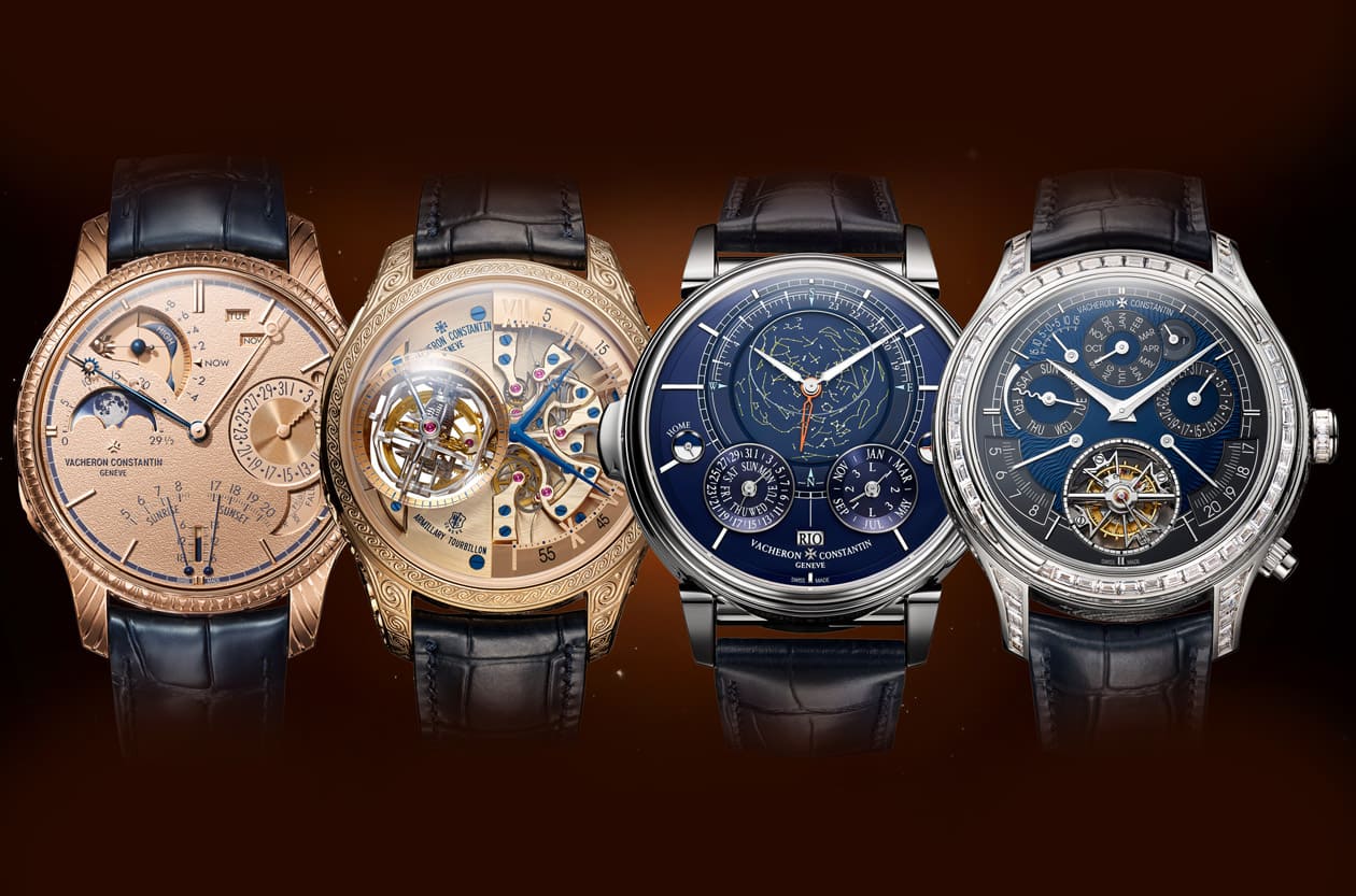 江詩丹頓270週年打造4款Les Cabinotiers高複雜手錶 里程碑式工藝實現天文學家終極浪漫