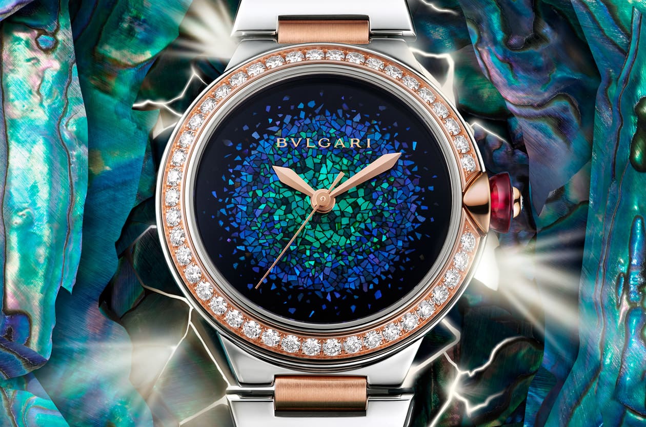 寶格麗Lvcea限量錶 日本「螺鈿」工藝耗時60天將永恆光芒凝聚在腕間