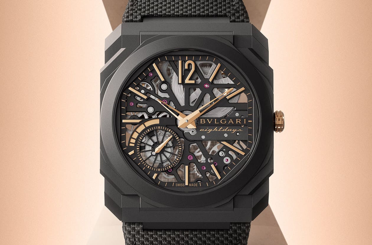 黑色DLC上身！寶格麗Octo鏤空錶極致「薄感」價值無與倫比