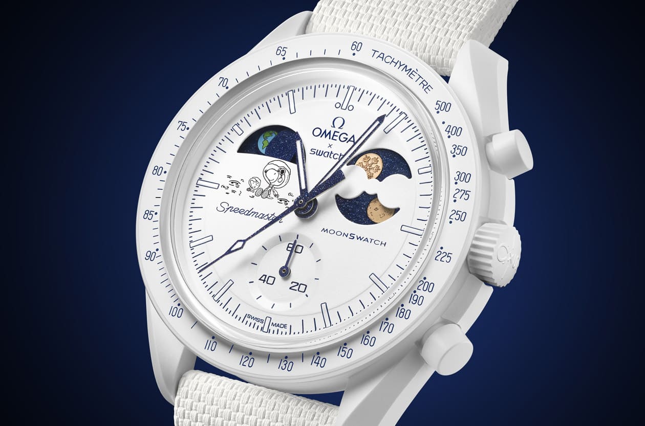 2025压轴强档！SWATCH「冷月」雪花MoonSwatch，首创「看天气」发售新模式