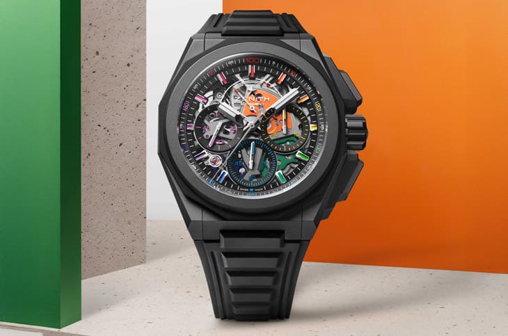 手腕上的機械彩虹真力時DEFY Extreme Chroma限量登場，鏤空「炫彩」機