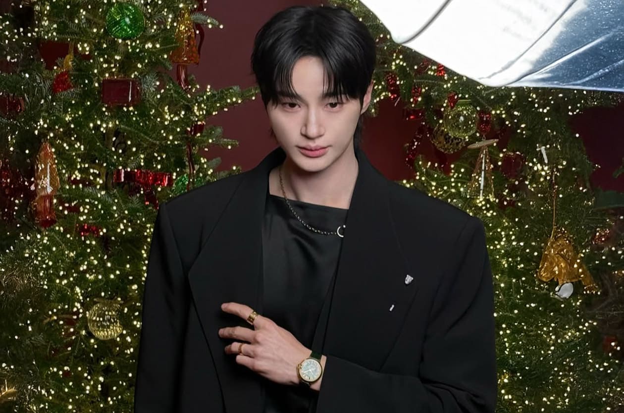 善宰明年初將來台灣！邊佑錫金唱片獎前先跑趴，一身黑配卡地亞「深綠藍氣球」帥到犯規