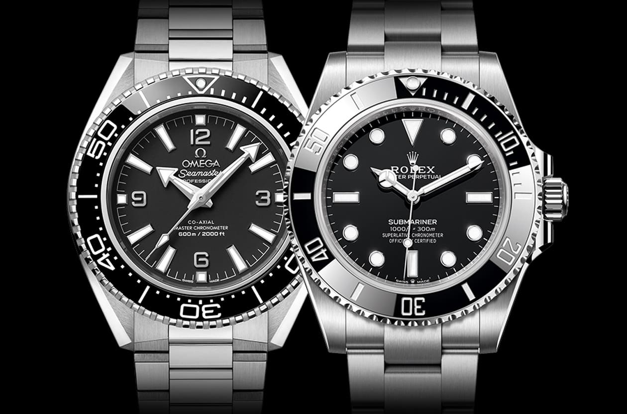 潛水錶巔峰對決：歐米茄新一代Planet Ocean能否撼動勞力士無曆黑水鬼王座？